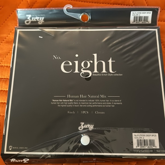 ZURY No 8 Loose deep curly hair. Color is #2 - Picture 2 of 4